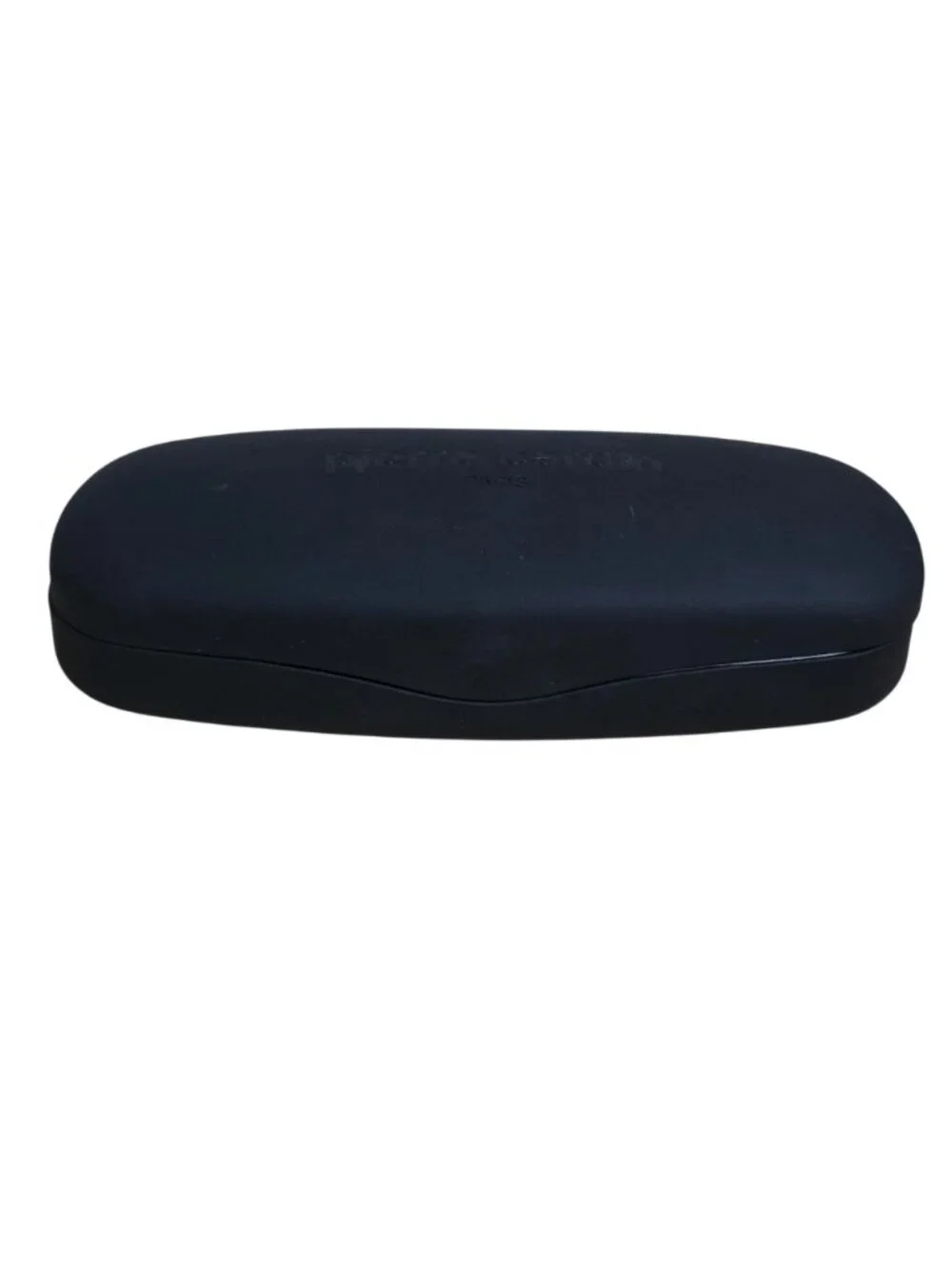 Pierre Cardin Paris Eyeglass Case Black‎ Hard Shell Glasses Case New No Box